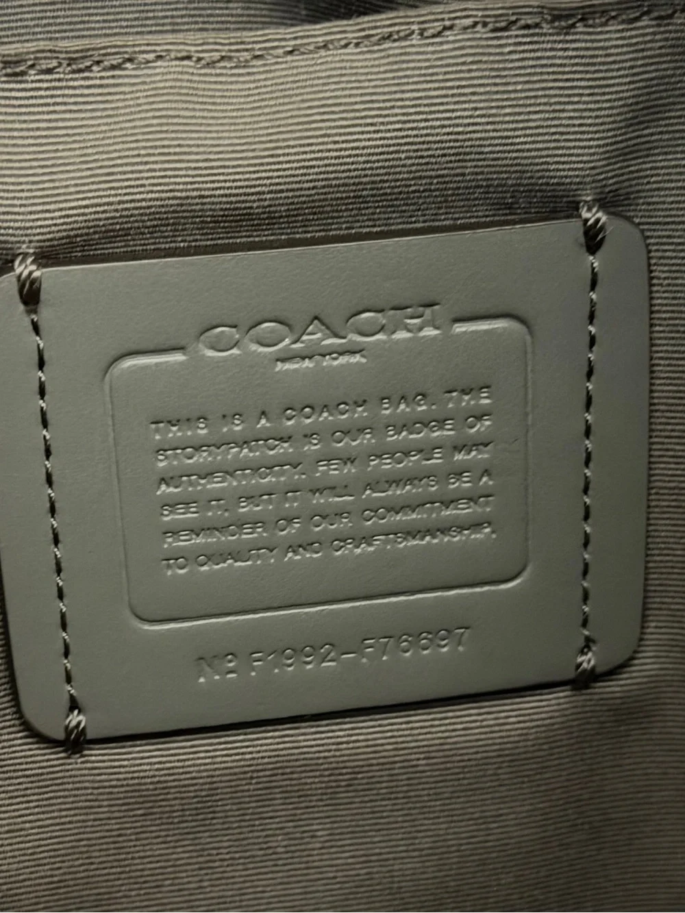 Coach add touch